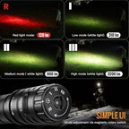 Sofirn HS43 Headlamp with Red Light, 3200 Lumen Rechargeable LED Headlamp - Image 6