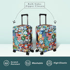 Explore Land Travel Luggage Cover Suitcase Protector Fits 27-30 Inch Case - Image 2