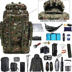 Hiking Backpack for Men 70L/100L Camping Backpack Military Rucksack Molle 3 - Image 4
