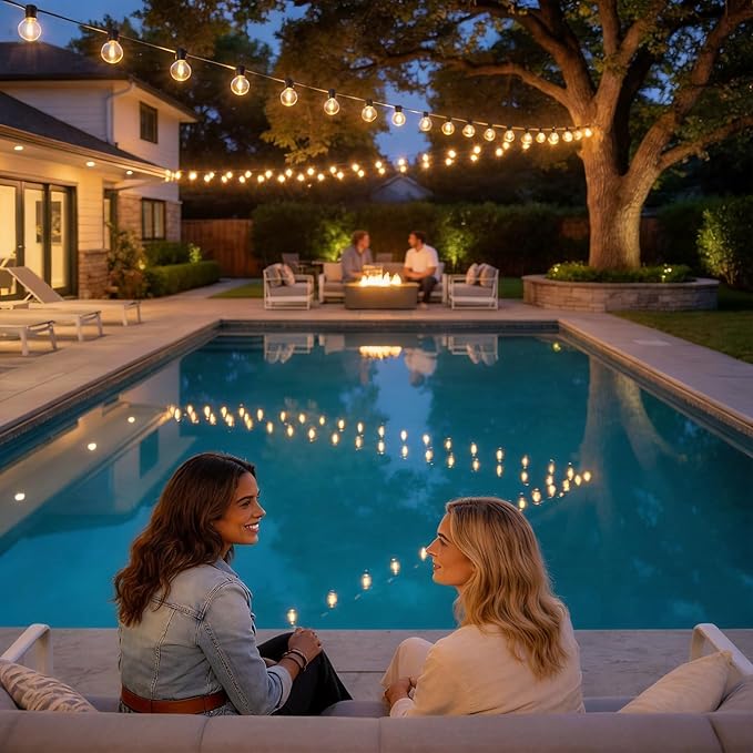 RTTY Outdoor String Lights 120 FT, LED Patio Globe Lights - Image 7