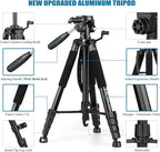 VICTIV 74” Camera Tripod, Tripod - Image 6