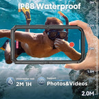 Mitywah Waterproof Case for iPhone 17, Rugged Metal Case - Image 3