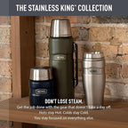THERMOS Stainless King Vacuum-Insulated Beverage Bottle, 40 Ounce, Matte - Image 6