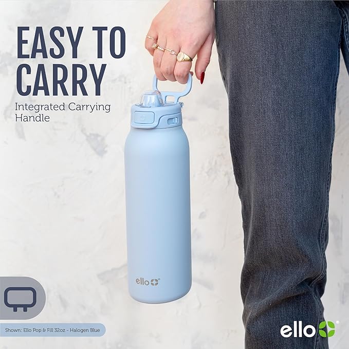 Ello Pop & Fill 32oz Stainless Steel Water Bottle - Image 9