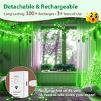 HXWEIYE Rechargeable Fairy Lights - Image 4