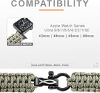 Savior Survival Gear Paracord Watch Band, Compatible - Image 3
