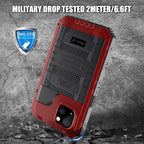 Mitywah Waterproof Case for iPhone 13, Heavy Duty Military Grade Drop - Image 2