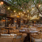 addlon 100FT Outdoor String Lights LED Waterproof Patio Lights - Image 6