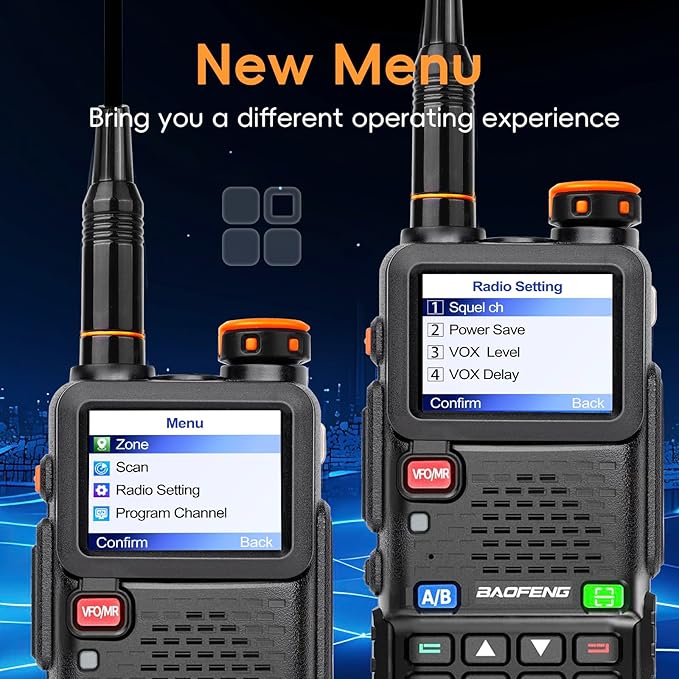 BAOFENG Radio Ham Radio Handheld 5RH PRO GPS APRS 10W Walkie Talkies Long Range - Image 5