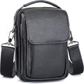 Augus Leather Small Messenger Bag by Augus