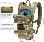 NOOLA Hydration Backpack with 3L TPU Water Bladder, Tactical Molle Water - Image 5