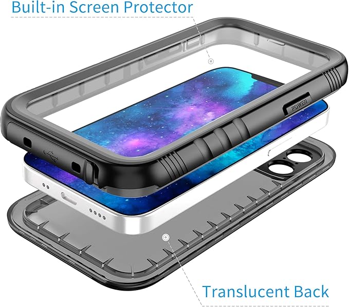 Cozycase Compatible with iPhone 12 Mini Waterproof Case - Image 5