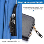 OXT 8 PCS Black Upgraded Zipper Pull, Premium Zipper Pull Replacement, Zipper - Image 4