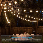 Lightdot 200FT Outdoor String Lights, LED Bistro String Lights - Image 6