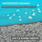 Tirrinia Large Waterproof Outdoor Blanket, Soft Warm Windproof Stadium Blanket - Image 2