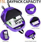Small Hiking Backpack 15L Travel Lightweight Hiking Packable Daypack - Image 5