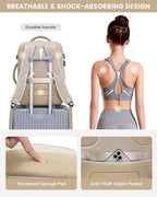 LOVEVOOK Large Travel Backpack for Women, TSA Carry on Backpack for Airplanes - Image 8