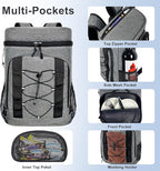33 Cans Insulated Backpack Cooler - Image 2