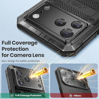Mitywah for iPhone 17 Pro Max Waterproof Case, Military Metal Case - Image 6