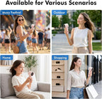 WHATOOK Portable Handheld Turbo Fan, 5 Speeds Mini Personal Fan - Image 7