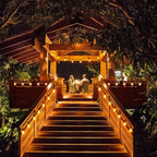 Mlambert 200Ft LED Outdoor String Lights Waterproof Dimmable G40 Globe Patio - Image 7