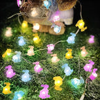 EXF Easter Decorations Bunny Pastel Fairy Lights, Battery Operated - Image 6
