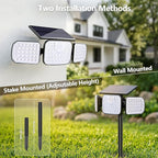BrizLabs Solar Outdoor Lights, 3 Modes Motion Sensor LED Security Lights - Image 6