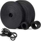 OneLeaf Fastening Cable Management Roll, Reusable Multi-Purpose Cords Management by OneLeaf