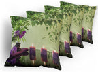 Ambesonne Spa Throw Pillow Cushion Case Pack of 4, Stones Aromatic Candles and - Image 5