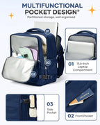 coofay Travel Backpack Carry on Flight Approved Carry on Backpack - Image 4