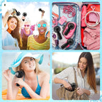 Rossesay 36 Pcs Mini Portable Fan Bulk Cute Handheld Lightweight Small Little - Image 7