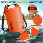 Waterproof Dry Bag, 5L/10L/20L/30L/40L Roll Top Lightweight Storage Backpack - Image 4