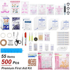 GEVOKE Professional 500 Piece Emergency First Aid Kit - Image 3