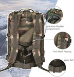 Hannibal Tactical MOLLE Assault Backpack, Tactical Backpack Military Army - Image 5