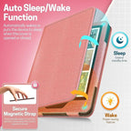 TNP Stand Case with Strap for Kindle Paperwhite 12th Gen 2024 / Kindle - Image 4