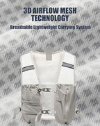 Small Lightweight Hiking Backpack, 3D Breathable Mesh Backpack - Image 3