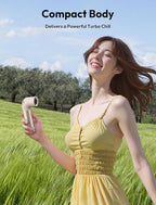 Aecooly Portable Handheld Fan, Powerful Turbo Mini Fan, 19000 RPM High Speed - Image 9