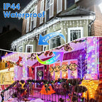 88FT 240LED Connectable String Lights Indoor Outdoor Clear Wire, Cold - Image 3