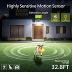 Philips Solar Lights Motion Sensor Outdoor, 258 LEDs Solar Powered Security - Image 4