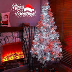 4-Pack Red and White Fairy Lights Battery Operated - Image 5