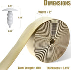 Vinyl Straps for Patio Chair Repair Kit 2'' Wide 10 Ft Long Replacement Straps - Image 2