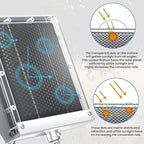POWOXI 12V Solar Panel for Deer Feeder: 1.7W Waterproof Solar Battery Charger - Image 4