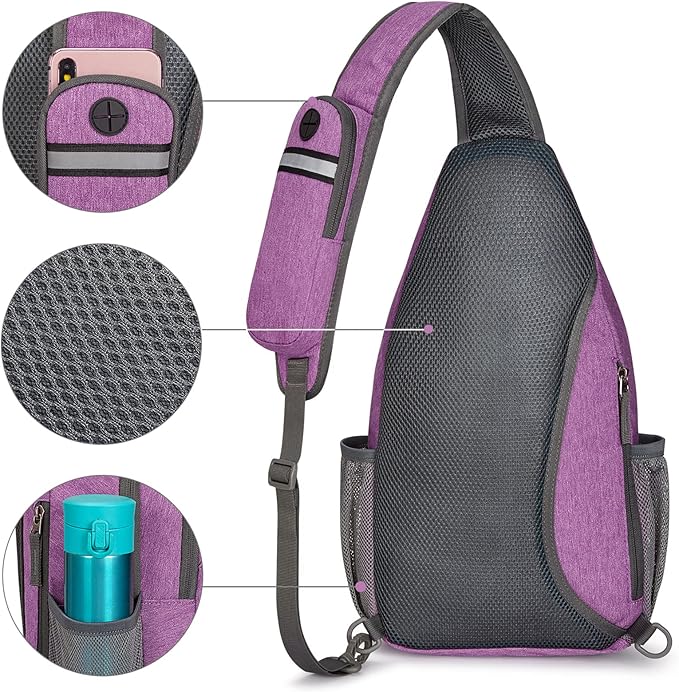 G4Free Sling Chest Bag RFID Crossbody Backpack Shoulder Bag - Image 6