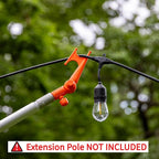 EZ SMART Handy Hook, Adjustable Elbow, Screw on to Standard Thread Extension - Image 7
