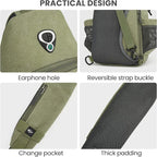 G4Free Canvas Sling Bag Crossbody Backpack - Image 6