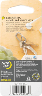 Nite IZE GS1-01-2R6 G-Series Dual Chamber Carabiner, Size #1 2-Pack - Image 7