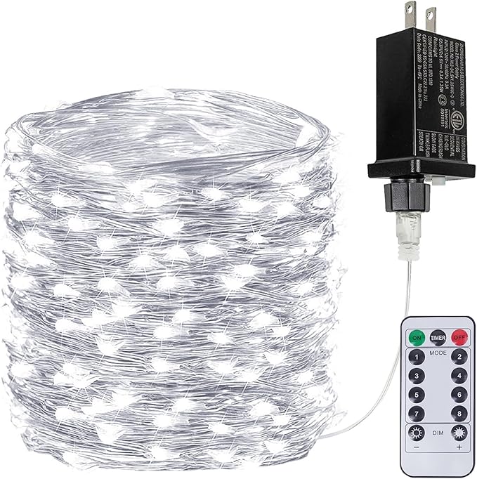 66Ft 200LED Fairy Lights Plug in by BHCLIGHT