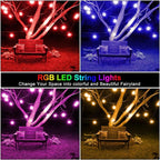 Mlambert 48FT Outdoor Patio Lights Waterproof Dimmable - Image 5