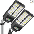 Solar Street Lights Outdoor Waterproof Dusk to Down by XCQMHF