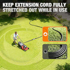 50 FT Outdoor Extension Cord Waterproof, 16/3 Gauge Heavy Duty 3 Prong Power - Image 6